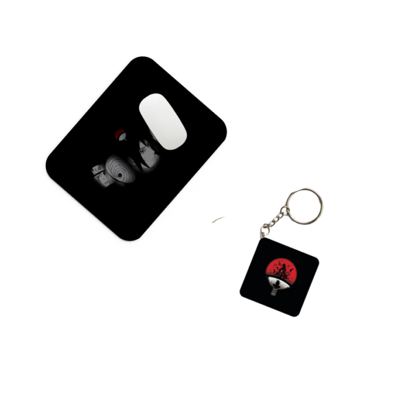 Combo The Uchiha Clan Mousepad & keychains