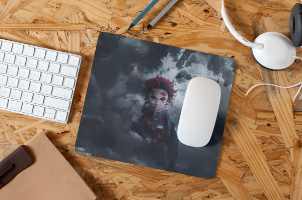 Demon Slayer Mousepad - 3MM Thick Rubber Mouse PAD for Office & Ideal for Gamers