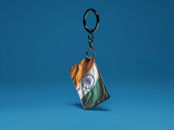 The National flag  Keychain